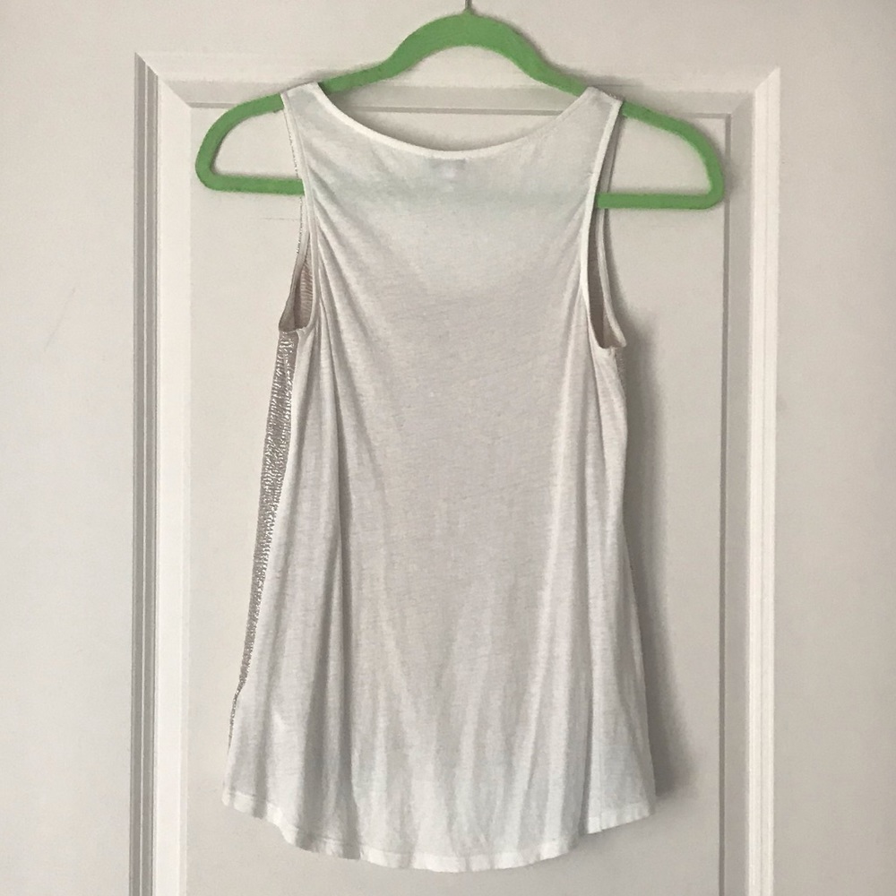 Express Metallic Tank Top - Picture 2 of 4